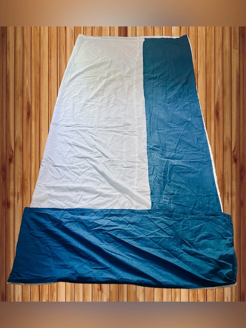 NEW Madison Park King Bed Skirt Navy